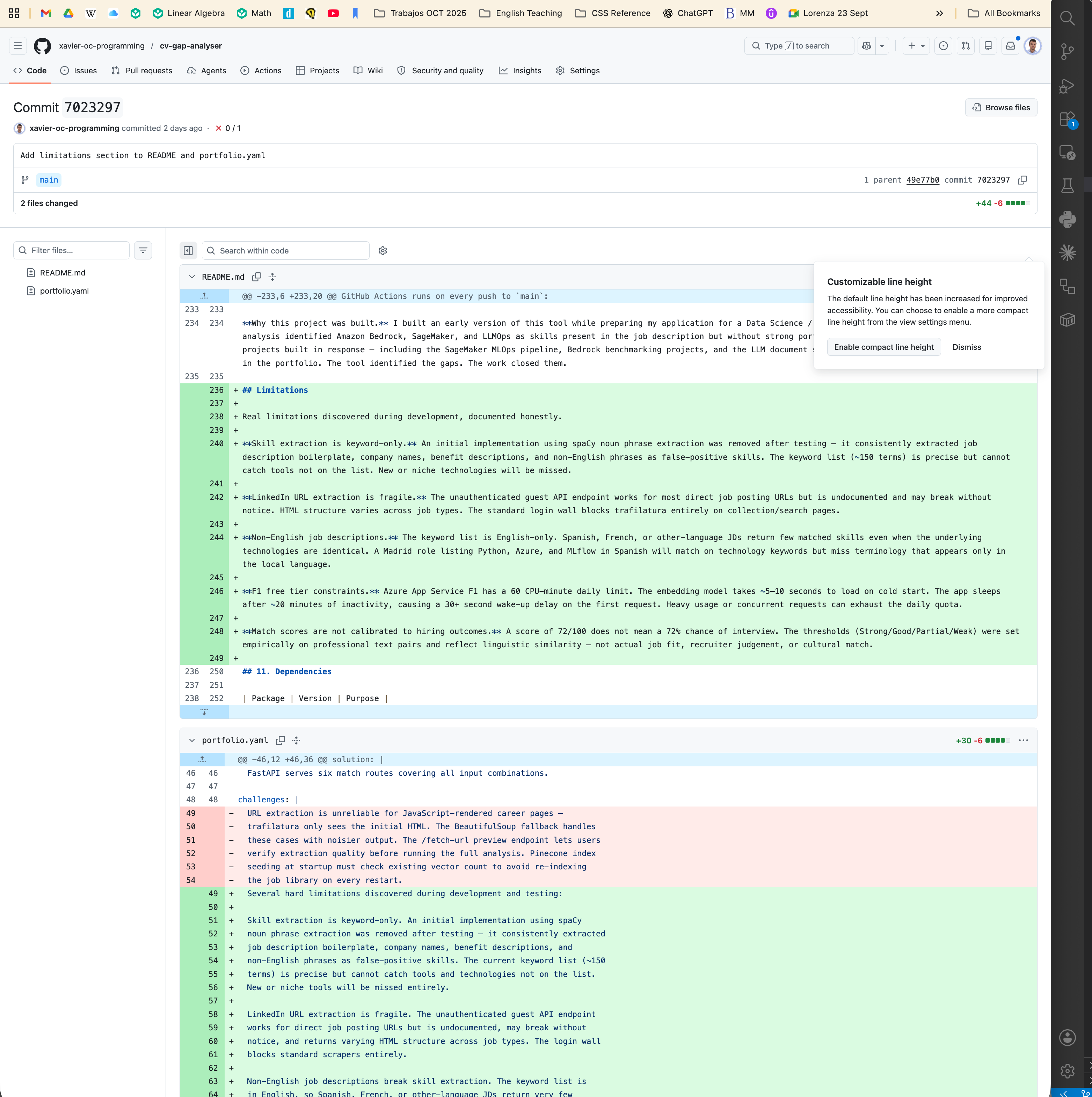 CV Gap Analyser — Semantic Job Matching with HuggingFace and Pinecone screenshot 2