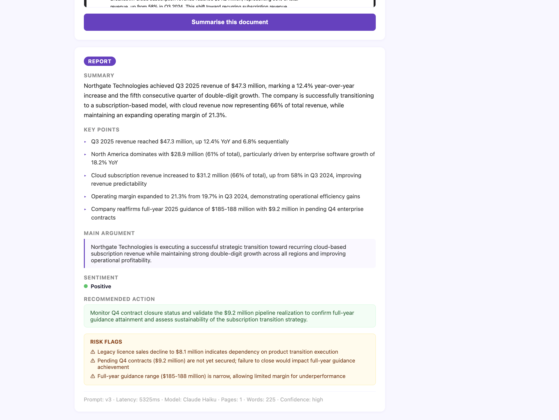 LLM Document Summarizer — LLMOps with Amazon Bedrock screenshot 4